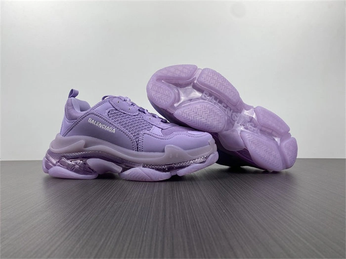 Classic BLCG Triple S Clear Sole Purple 544351 W2GA1 4423