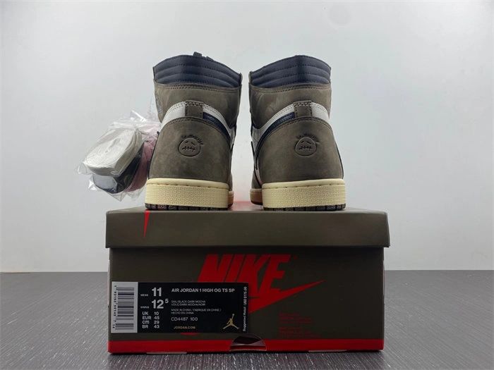 Jordan 1 Retro High Travis Scott Mocha  CD4487- Practical 3582