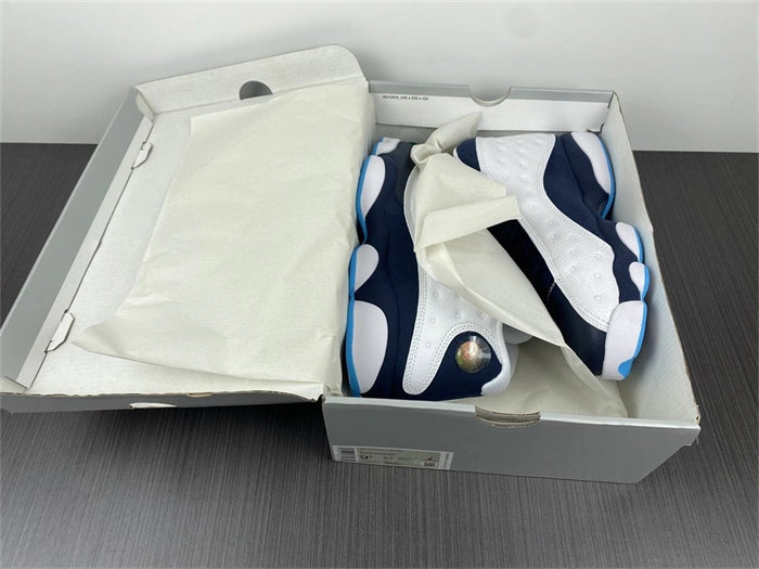 Neat Jordan 13 Retro Obsidian Powder Blue White 414571- 4176
