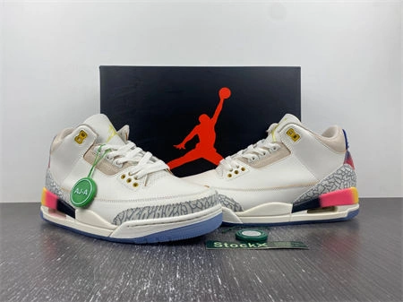 Unisex Jordan 3 Retro SP J Balvin FN0344- 3817