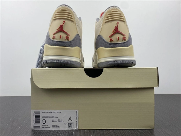 Practical Jordan3 Retro Muslin DH7139- 3836