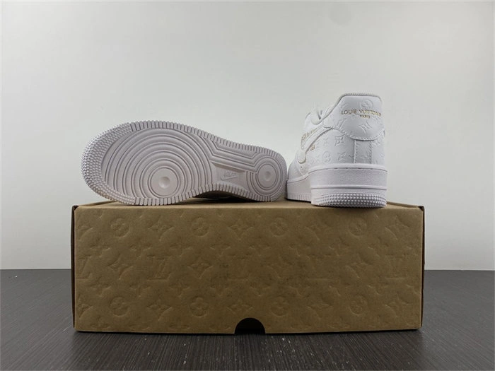 OdorResistant LV Nike Air Force 1 Low By Virgil Abloh White 5150