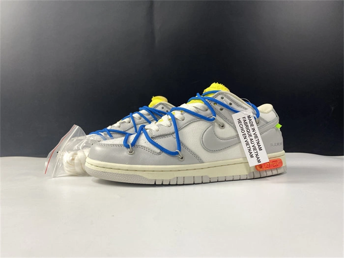 Durable Nike Dunk Low Off-White Lot 10 DM1602- 4727
