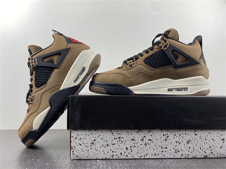 Travis Scott x Air Jordan 4 Retro Brown  AJ4- ZeroBulk 3936